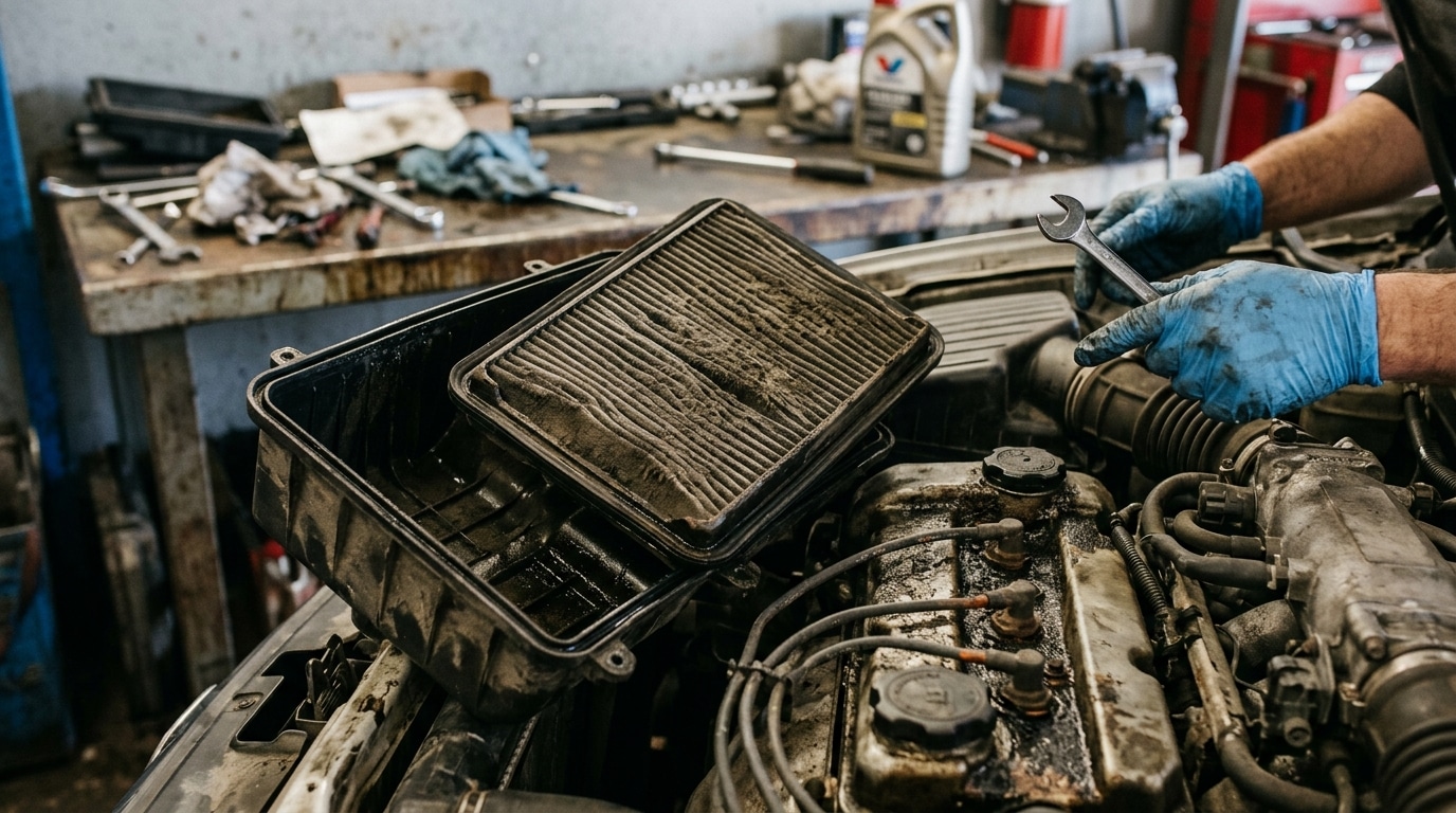 Dirty Air Filters and Neglected Engine Components