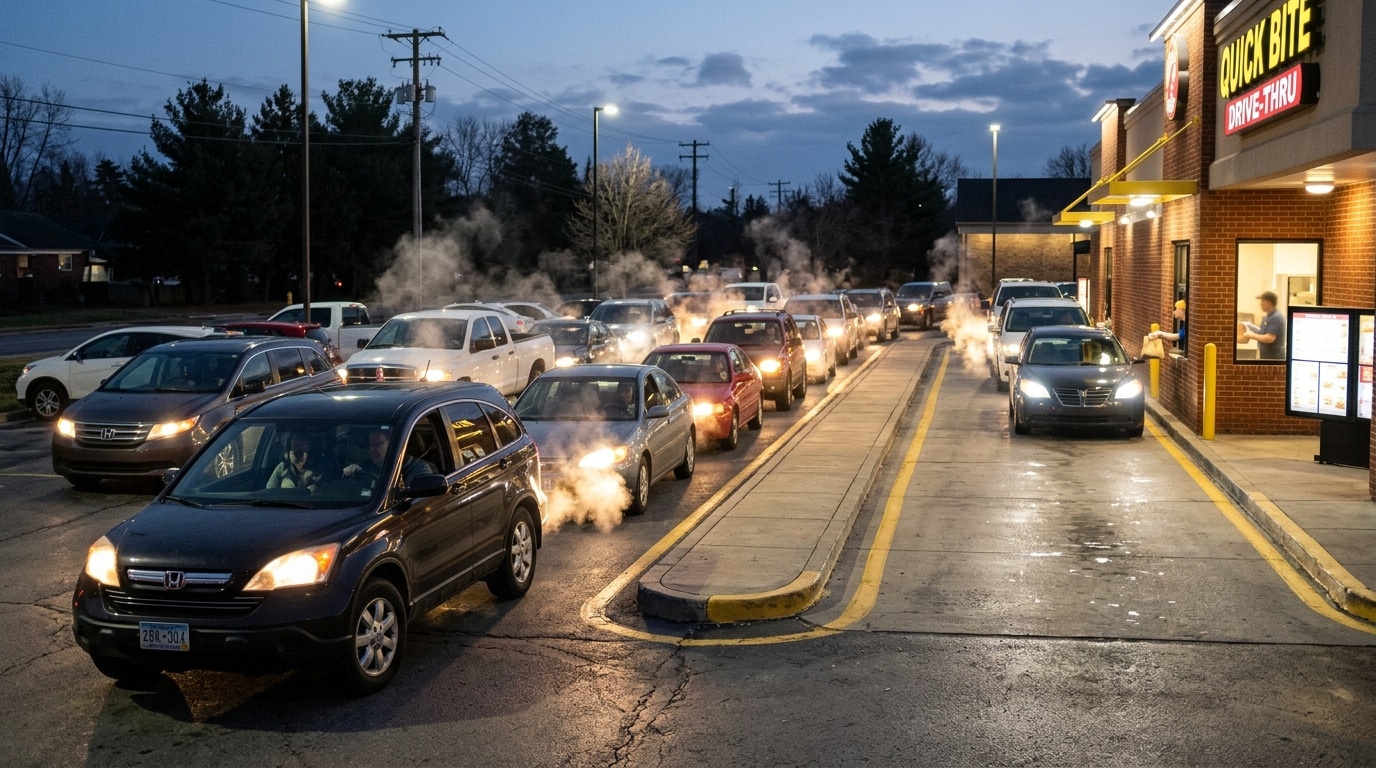 Excessive Idling and Drive-Through Habits
