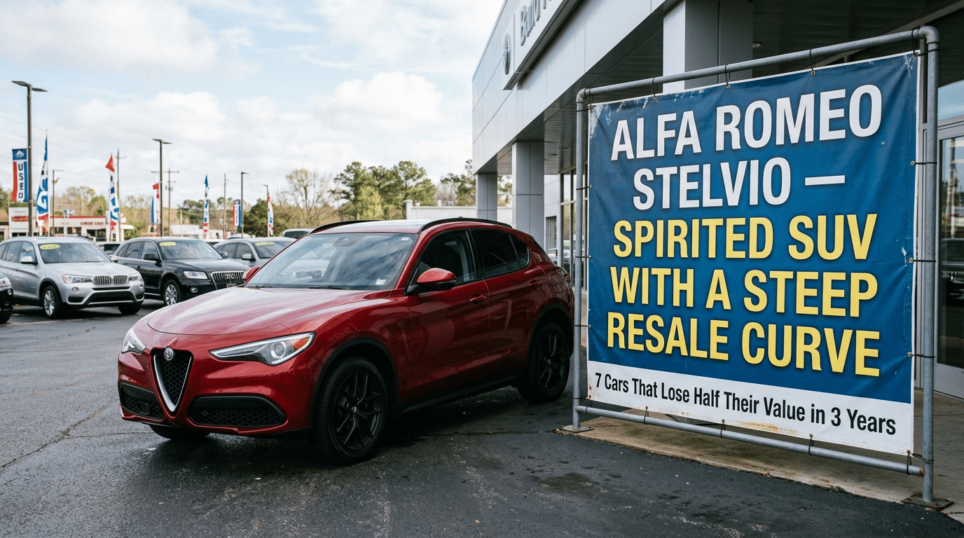 Alfa Romeo Stelvio — Spirited SUV With a Steep Resale Curve