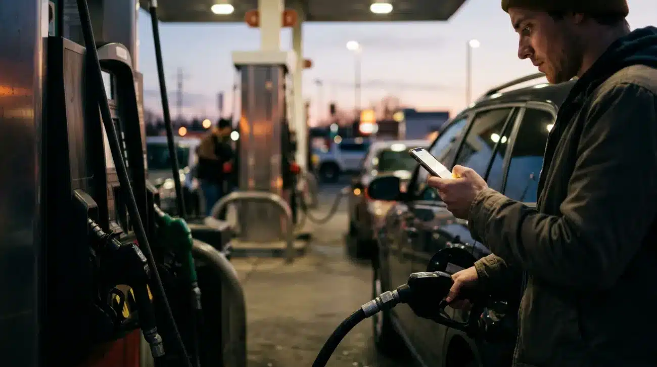 Using Your Cell Phone While Pumping Fuel